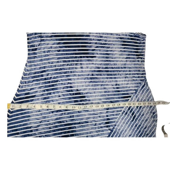 Soft Surroundings Blue and White Striped Maxi Dress - Picture 10 of 12